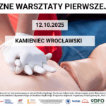 Fundacja PADOS oraz Sołtys Wsi Kamieniec Wrocławski zapraszają na praktyczne warsztaty z udzielania pierwszej pomocy pod okiem zawodowych ratowników medycznych.