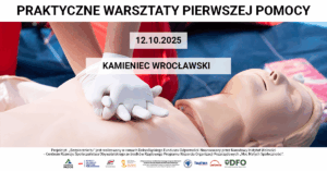Fundacja PADOS oraz Sołtys Wsi Kamieniec Wrocławski zapraszają na praktyczne warsztaty z udzielania pierwszej pomocy pod okiem zawodowych ratowników medycznych.